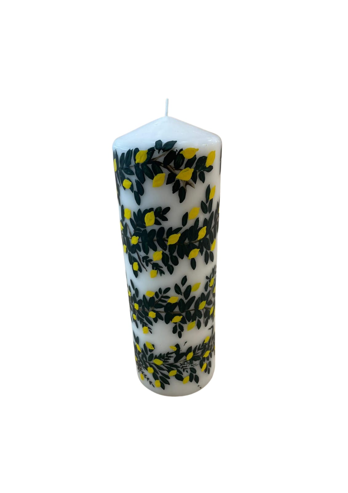 Warehouse Sale - Hand Painted Block Candle